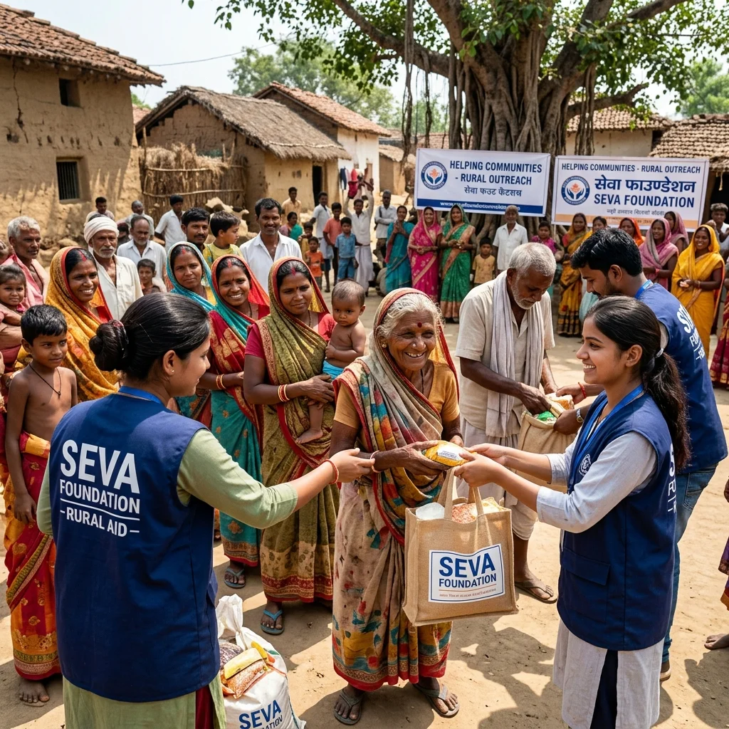 Village Relief Distribution